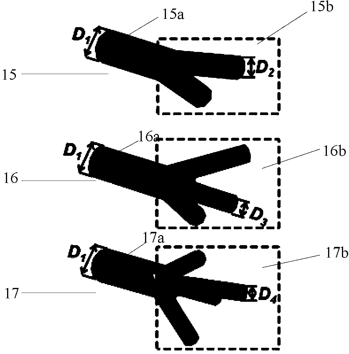 Nanofluidic diode device based on branched alumina nano channel film