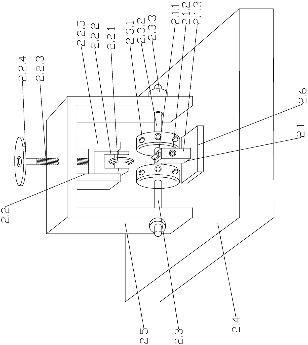 An automatic continuous cable stripping and separating device and separating method