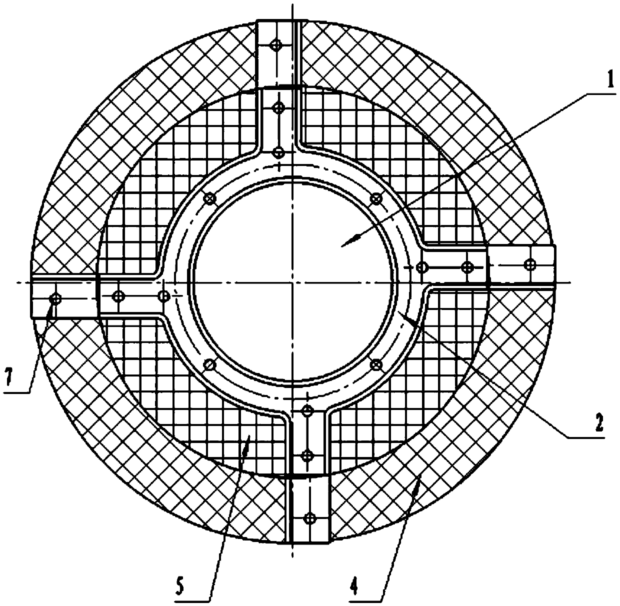 Device and method for suppressing suction vortex of aircraft fuel pump