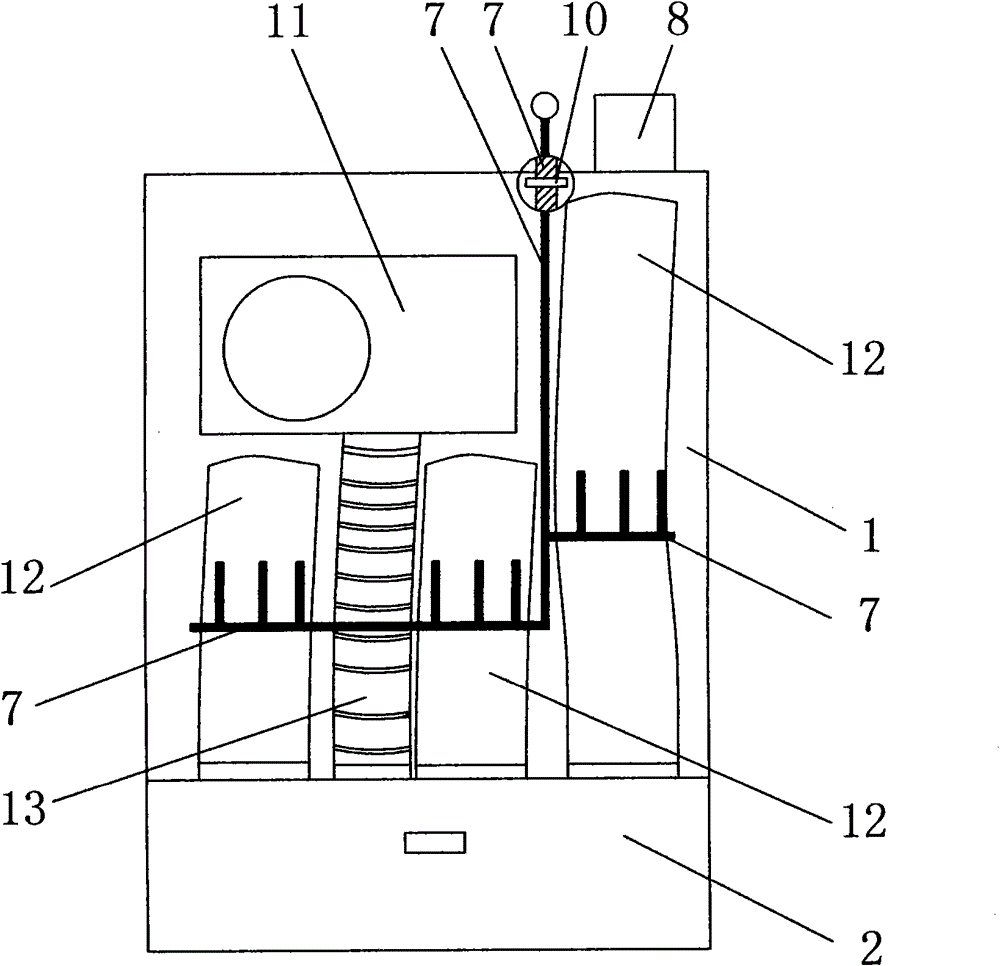 Dust collecting grinder