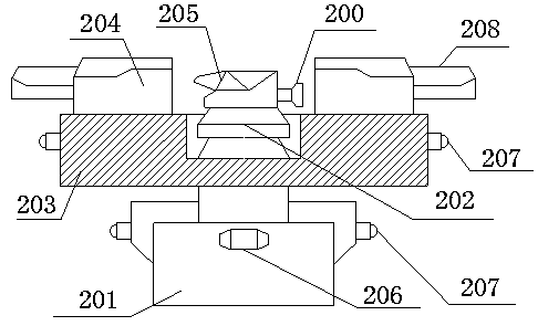 Combined type intelligent turning and grinding integrated cutter and use method thereof