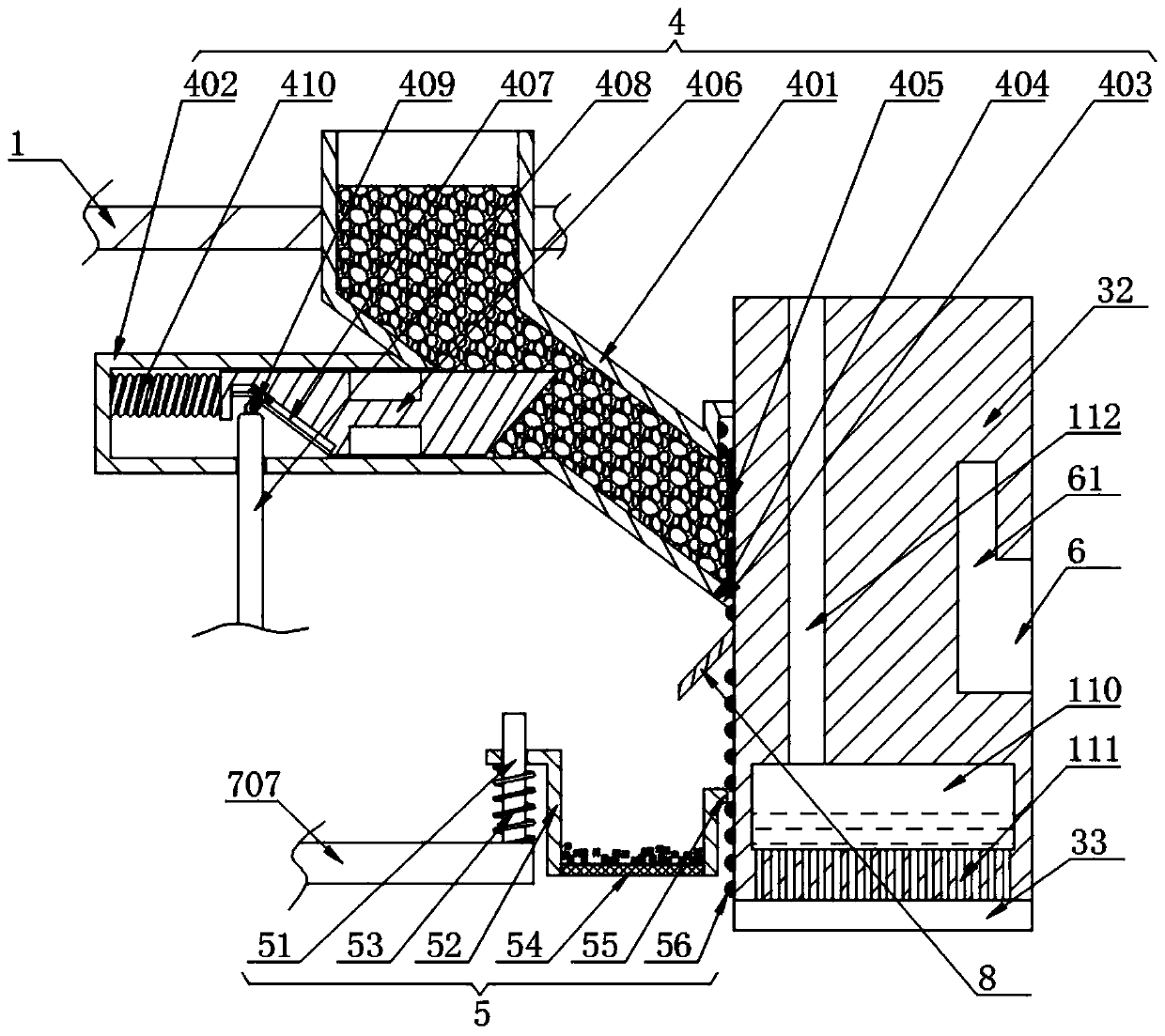 Machining device for building decoration parts