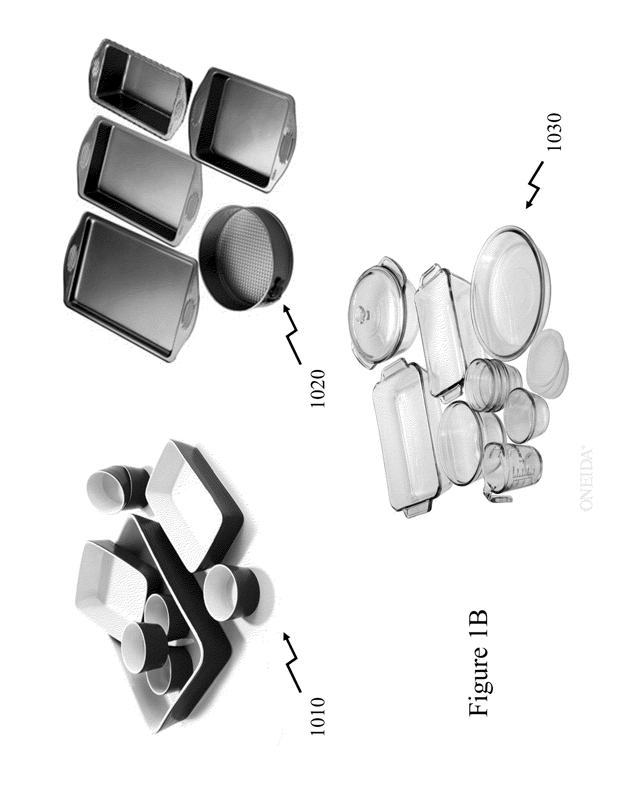 Methods and systems to sectional cooking and storage solutions