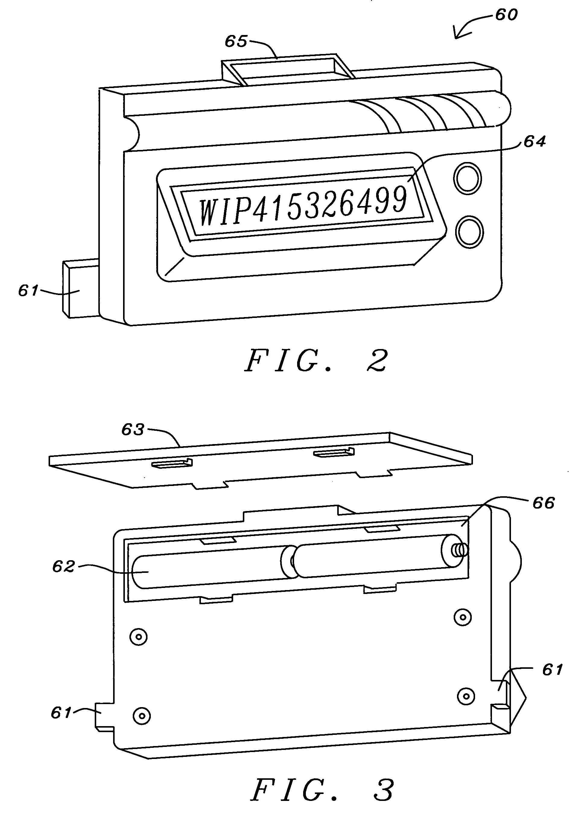 Smart tag holder and cover housing