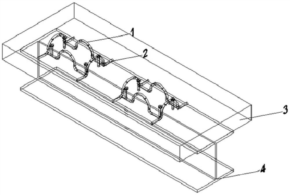 Steel-UHPC composite structure shear connector and manufacturing and mounting method thereof