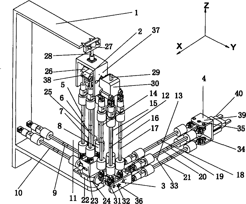 Six-degree-of-freedom flexible mechanical arm based on pneumatic muscles