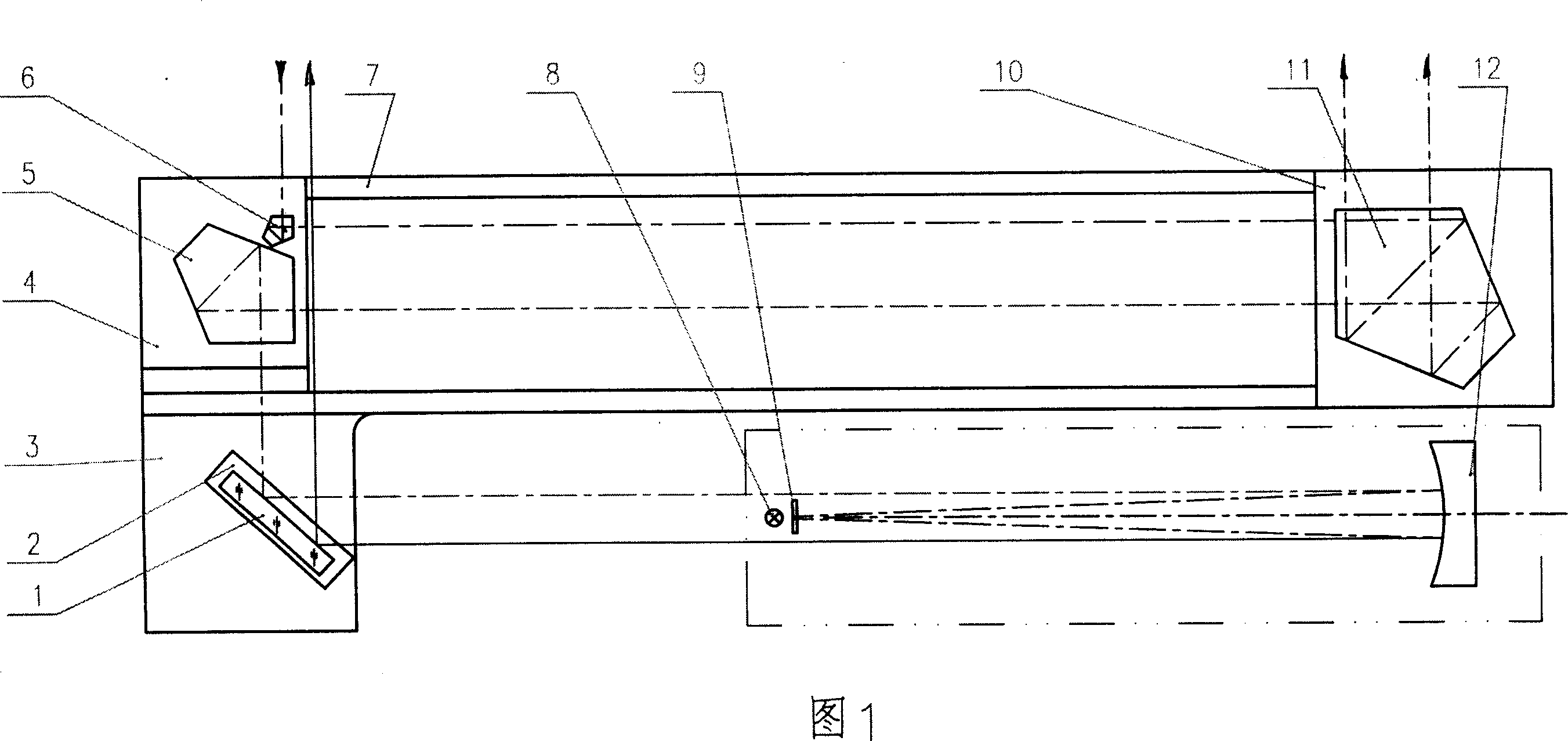 Device for detecting three-axle parallel of large photoelectric monitoring equipment using thermal target technology