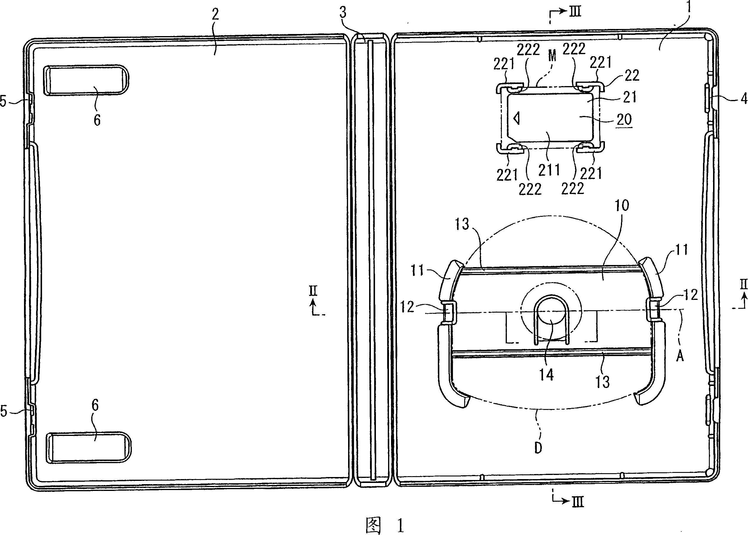 Disk containing body and information providing body