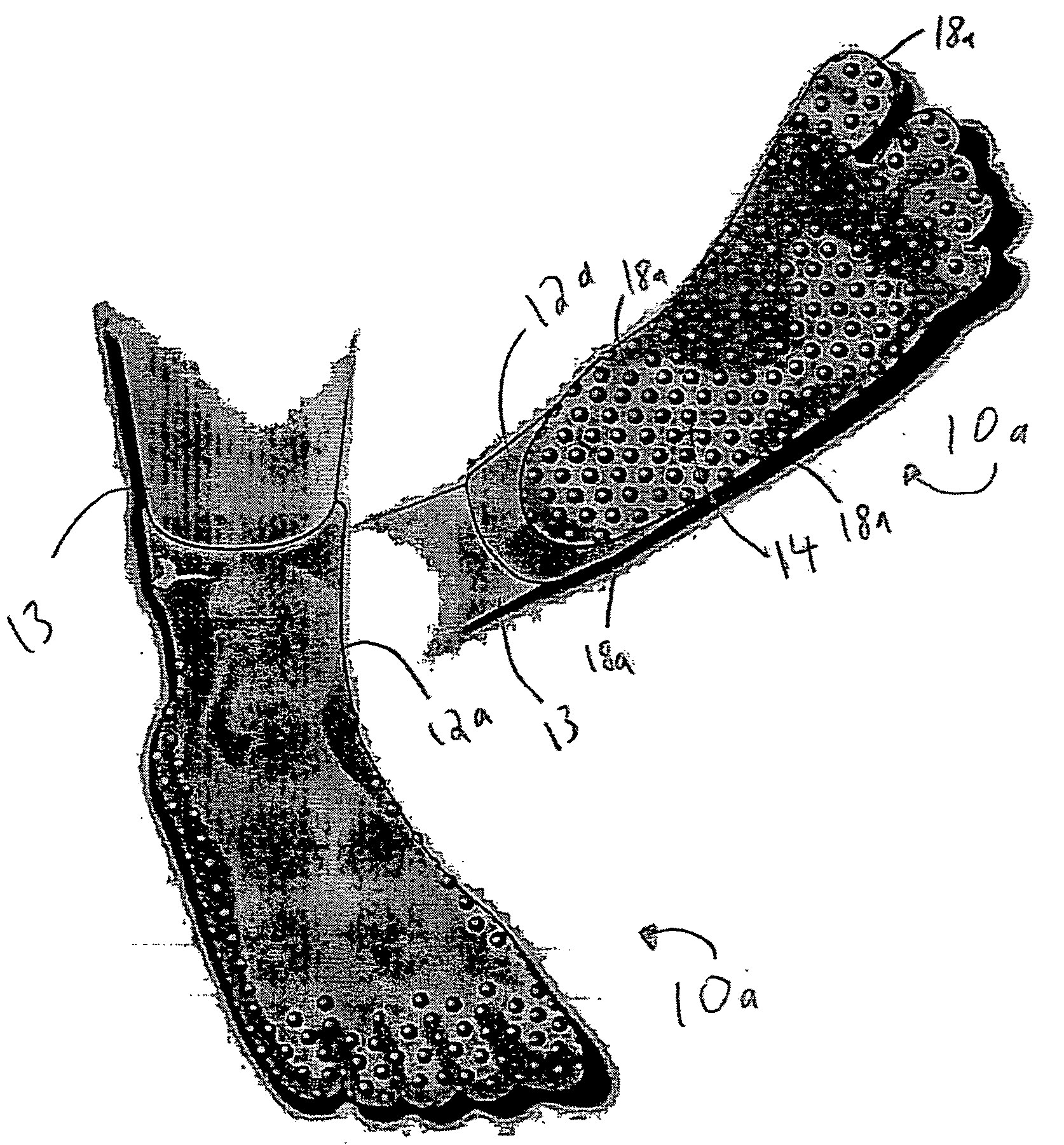 Slip-resistant extremity covering and method therefor