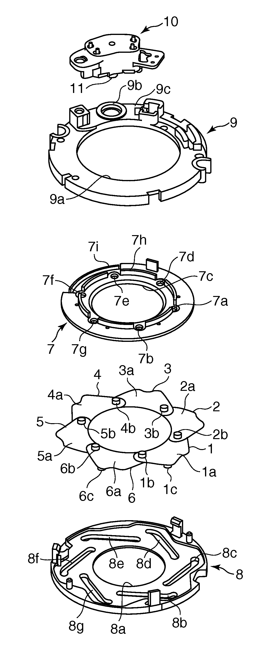 Light amount adjustment apparatus having plurality of plate-like light-shielding blade members and method of manufacturing the light-shielding blade members