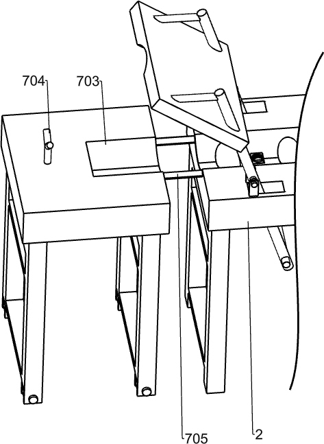 Black fungus bag prefabricating and hoisting device