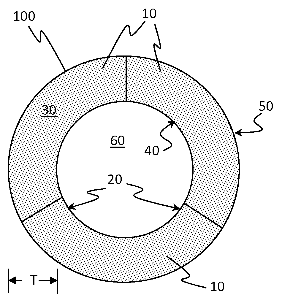 Thermoplastic polymeric foam pipe insulation