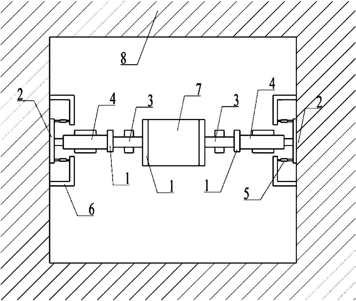 Rock-soil body in-situ mechanical parameter comprehensive test method