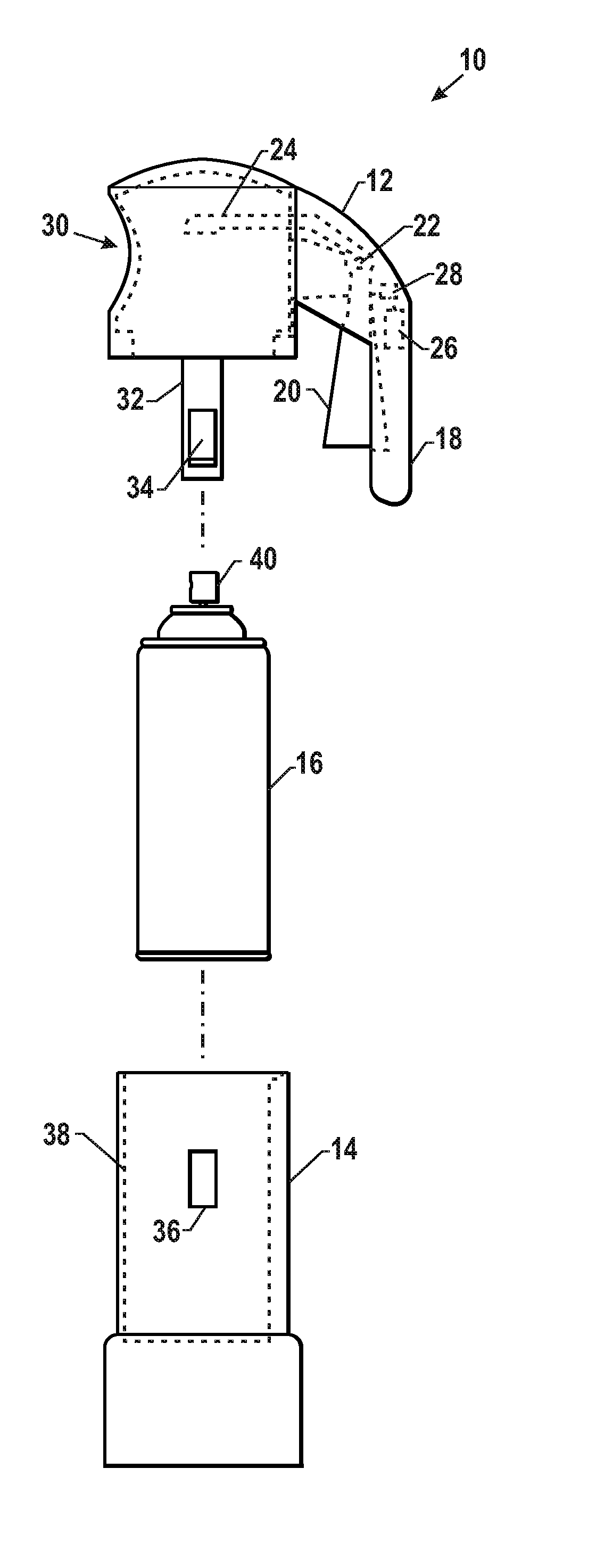 Electrostatic spray system and method