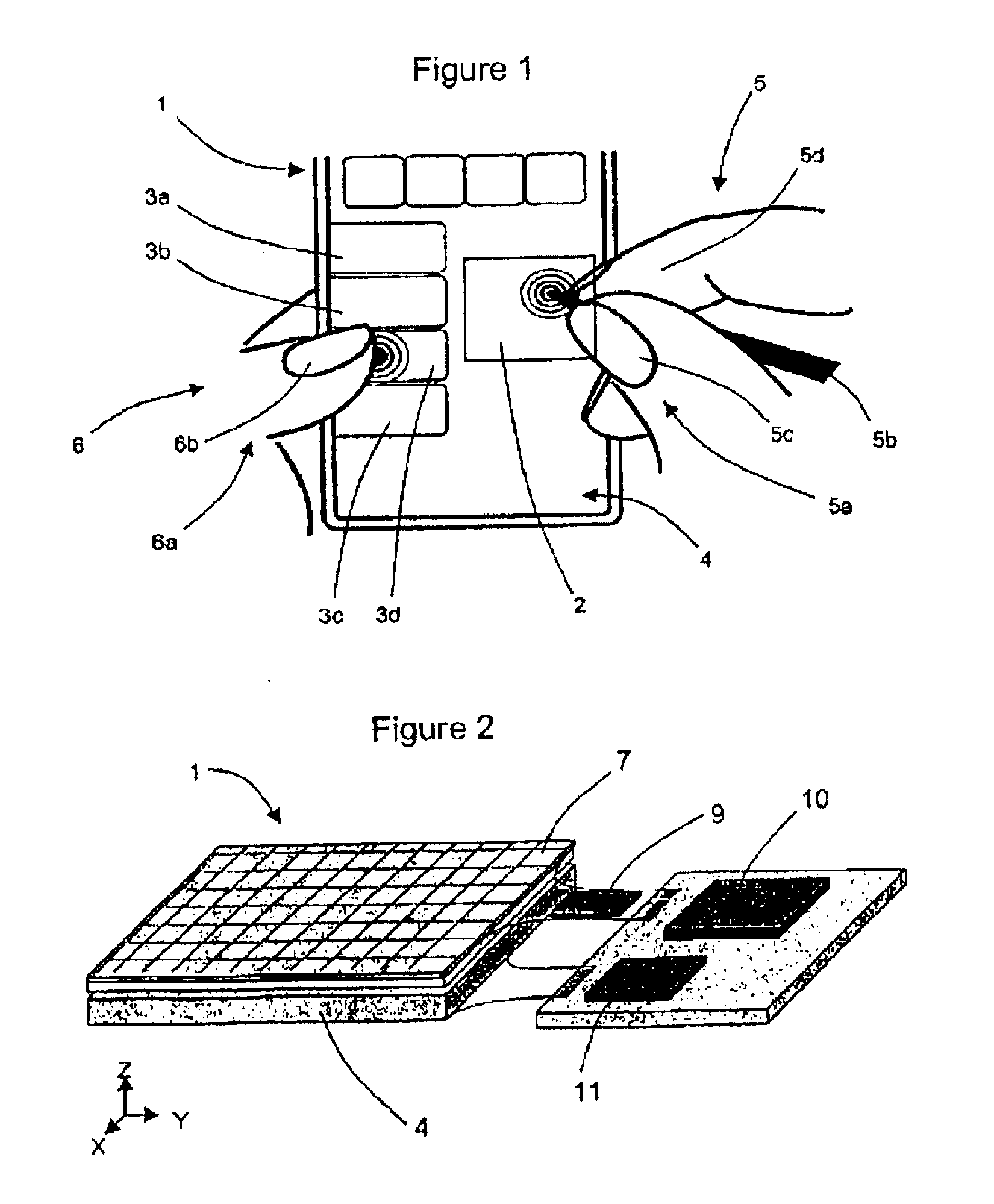Device for control of electronic apparatus by manipulation of graphical objects on a multicontact touch screen