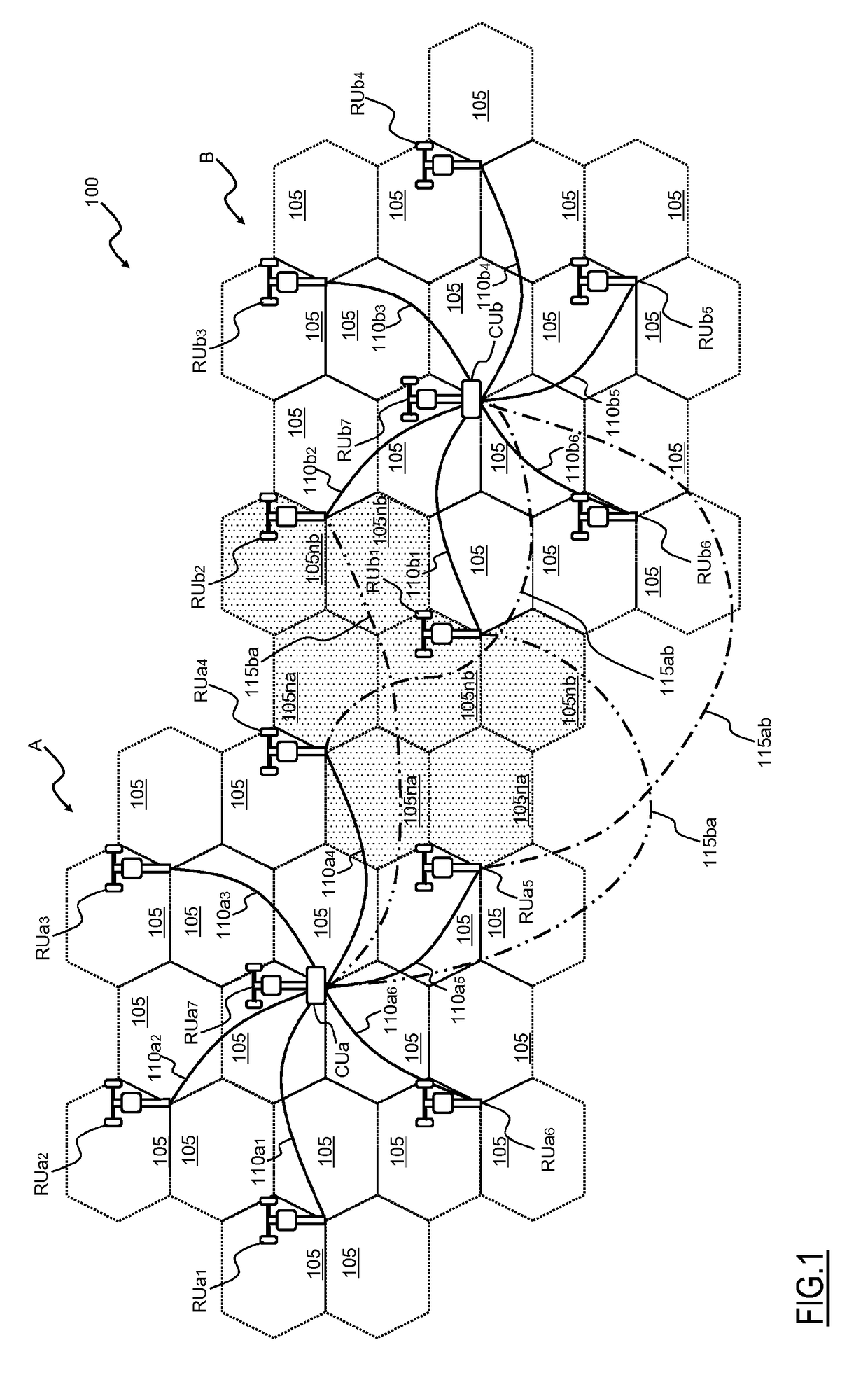 System and method for allowing cooperation between a plurality of radio nodes in a telecommunication network