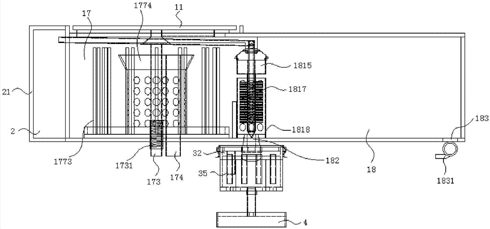 Intermittent pumping constant current air-breathing type aeration device for fish culture