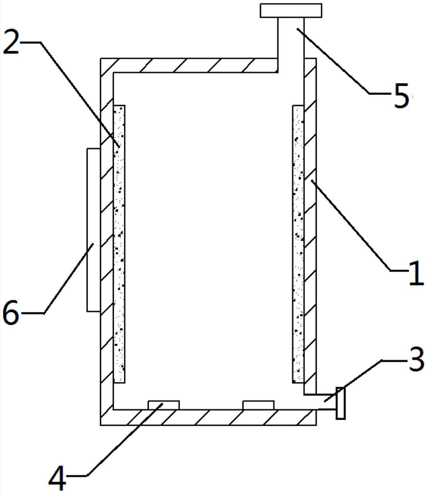 Sodium pentachlorophenate thermal-storage stability test device