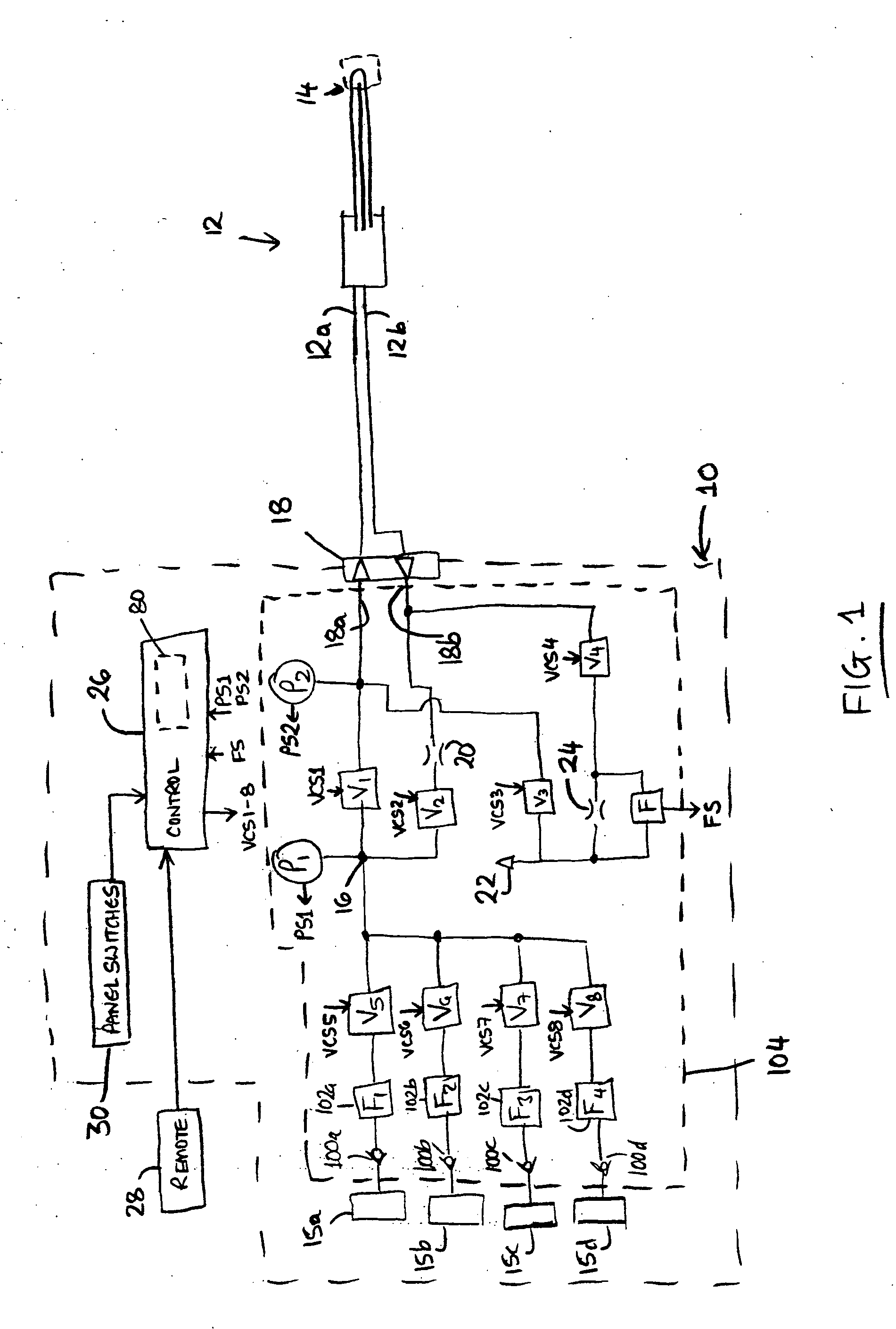 Method and apparatus for supplying refrigerant fluid