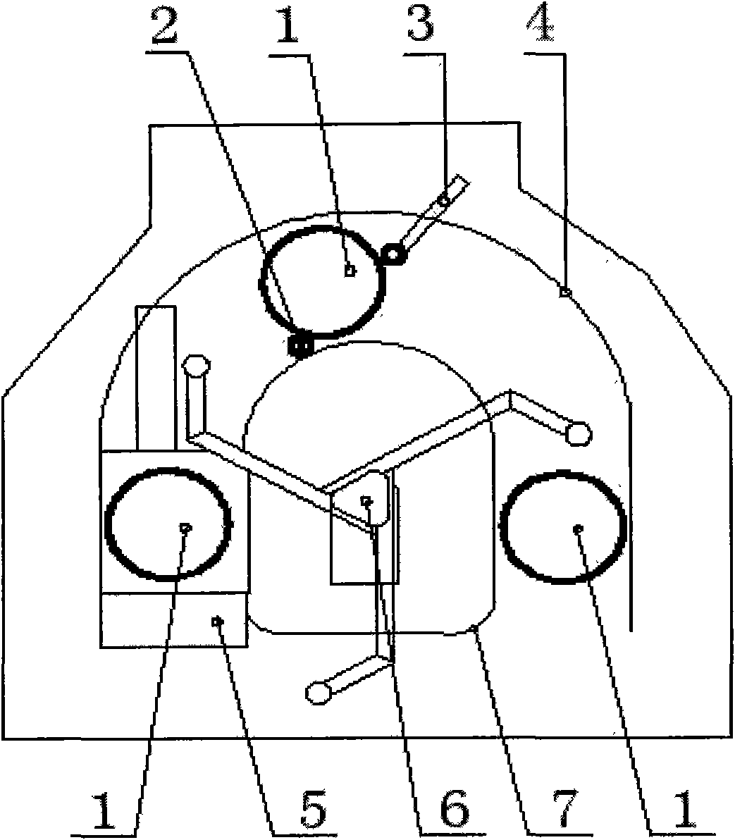 Technical scheme for shortening flow of rotor spinning