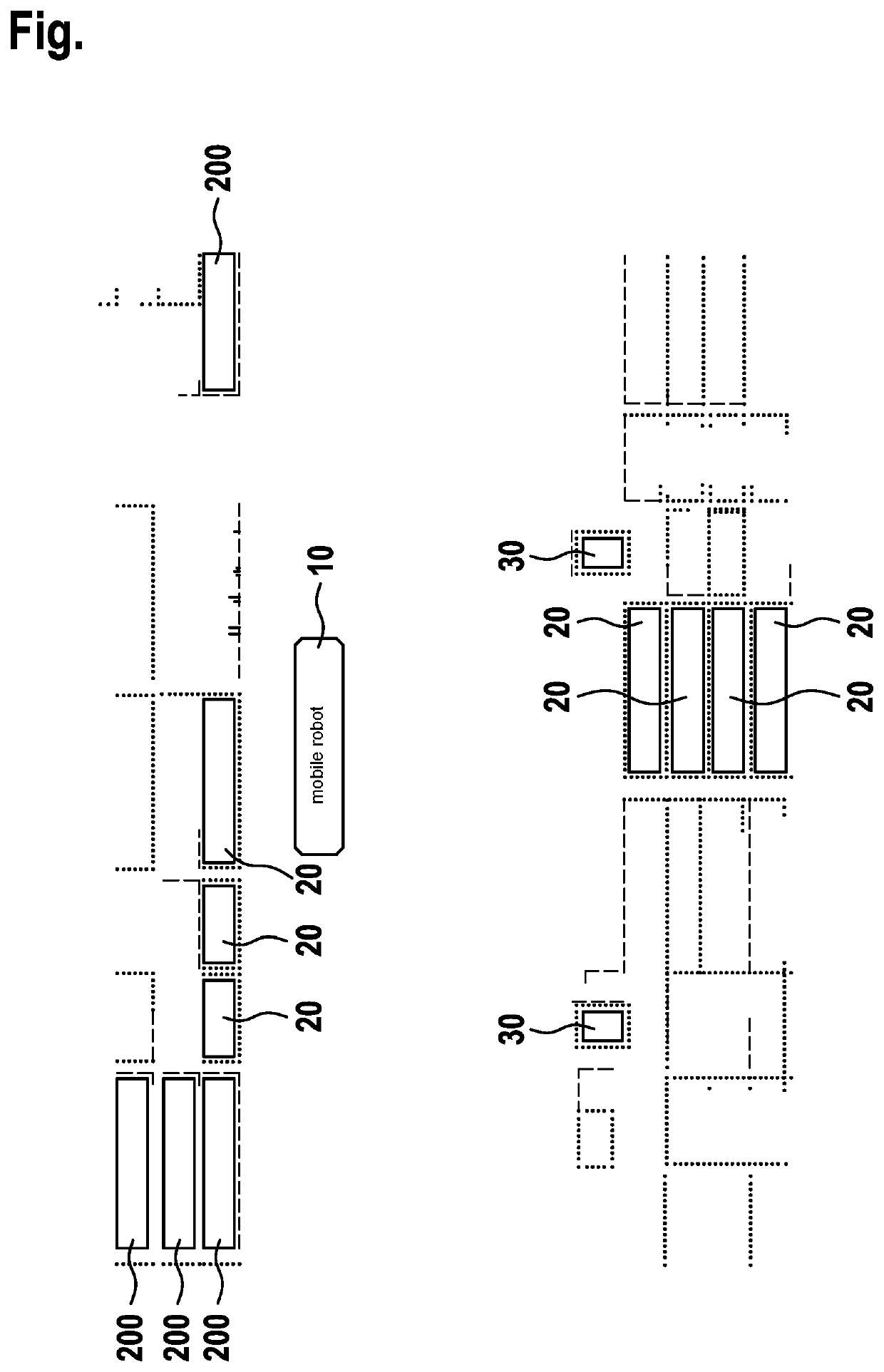 Method for creating a surroundings map for use in the autonomous navigation of a mobile robot