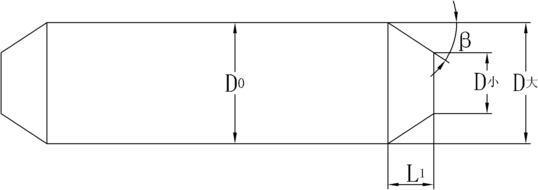 Forming method of no-material-head shaft piece by cross wedge rolling