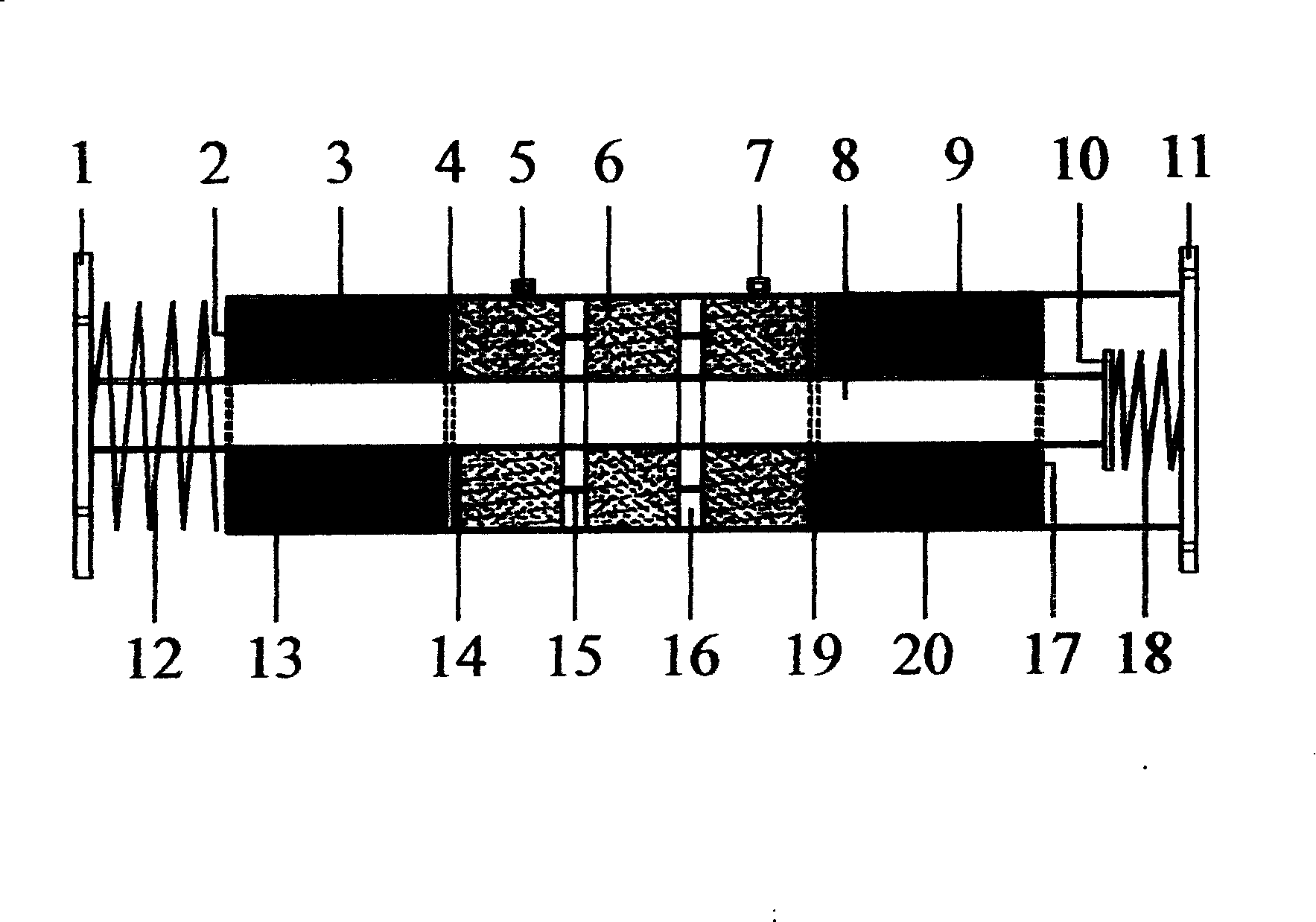 High performance composite shock absorber