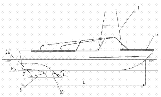 Water-surface single-body unmanned boat of single-water-spraying propeller