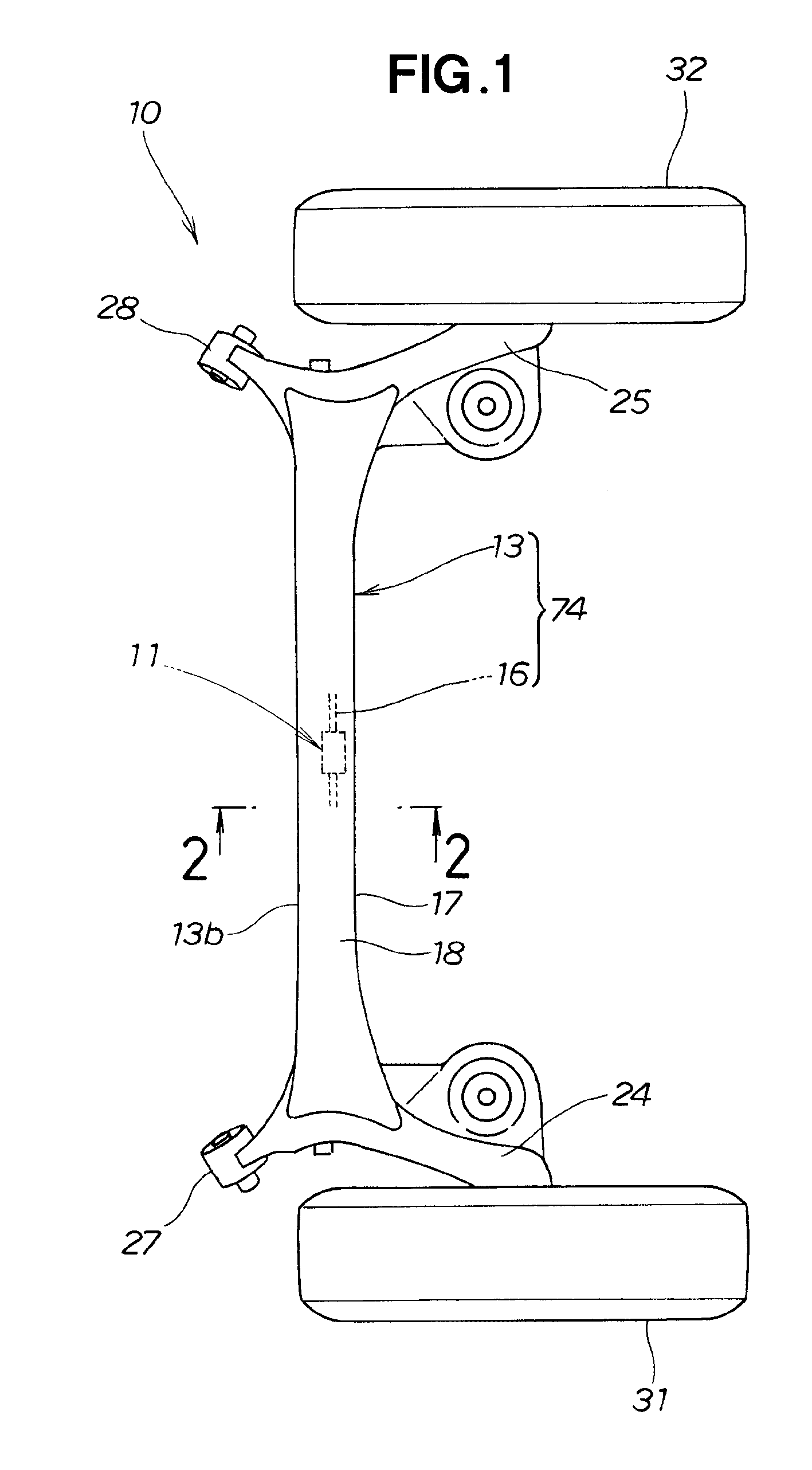 Bush for isolating stabilizer from vibration