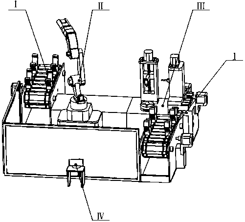 Automatic detection device of tooth face precision of gear shaft