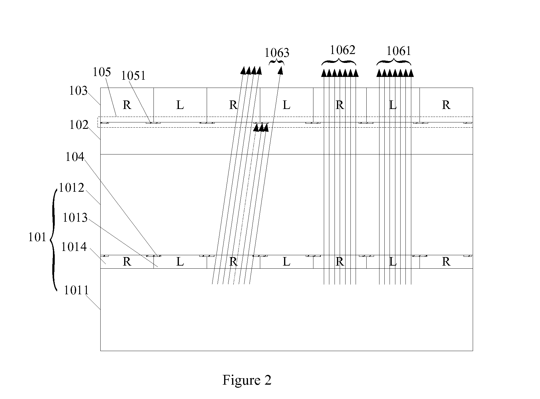 Patterned Retarder 3D Liquid Crystal Display and the Manufacturing Method Thereof