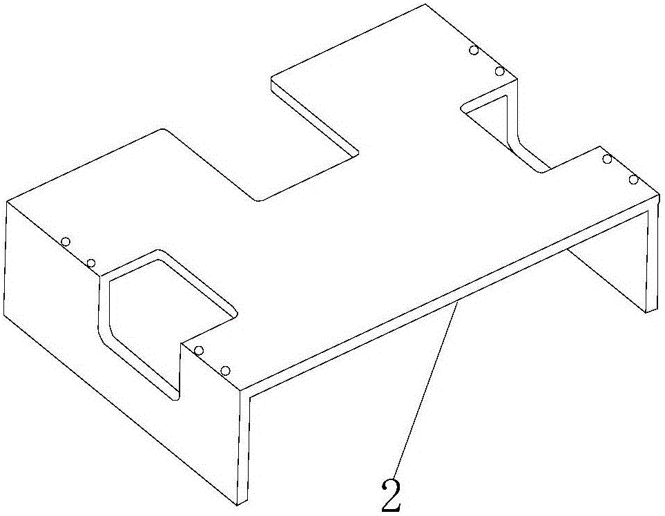 Attaching jig for module adhesive tape