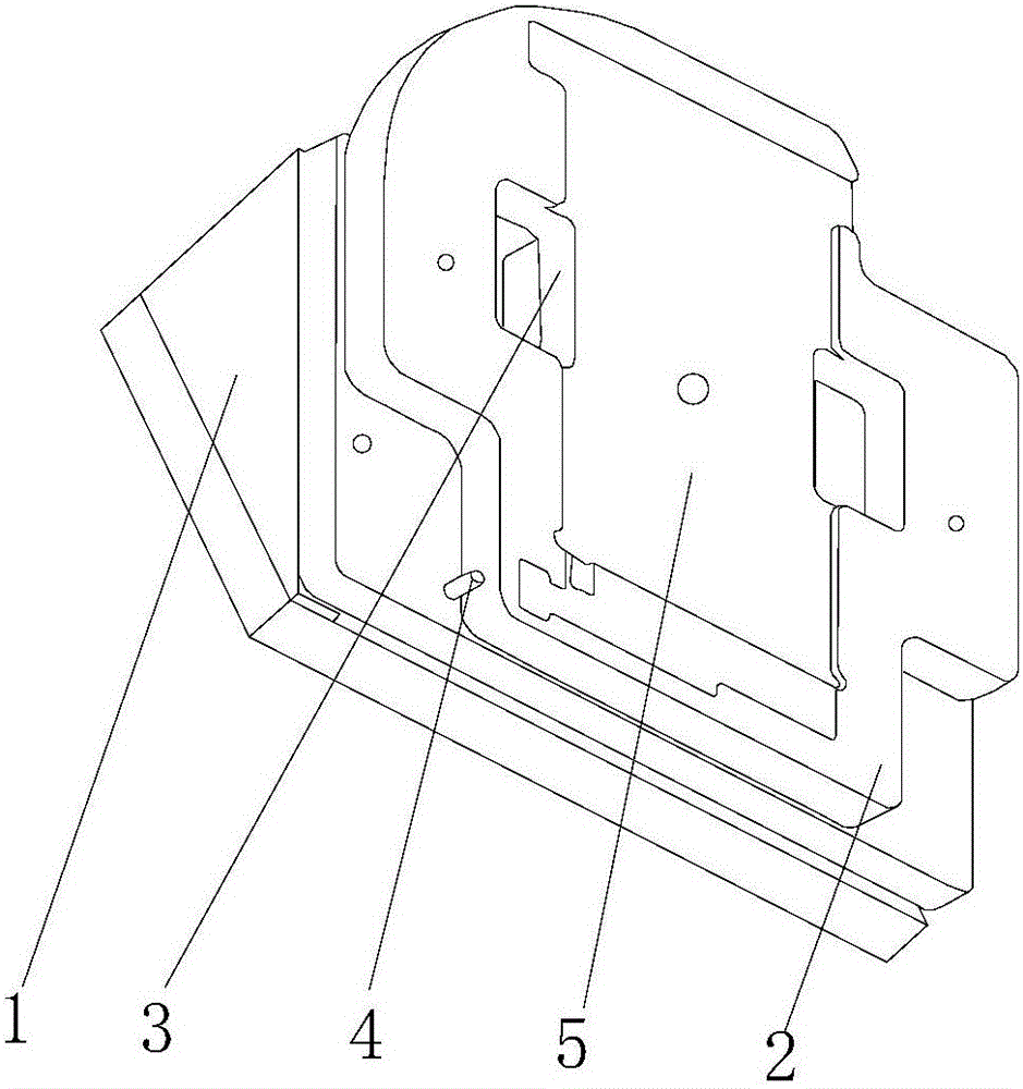 Attaching jig for module adhesive tape