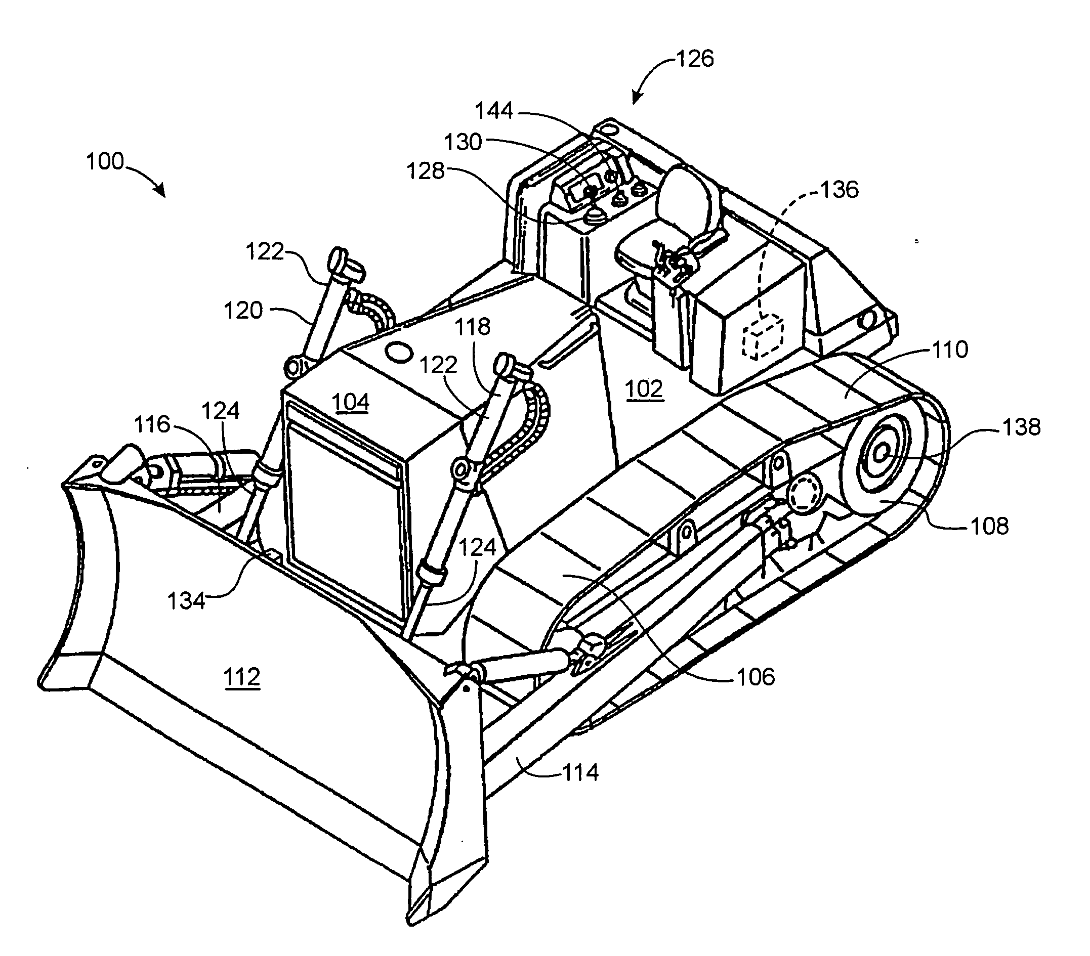 Bulldozer autograding system