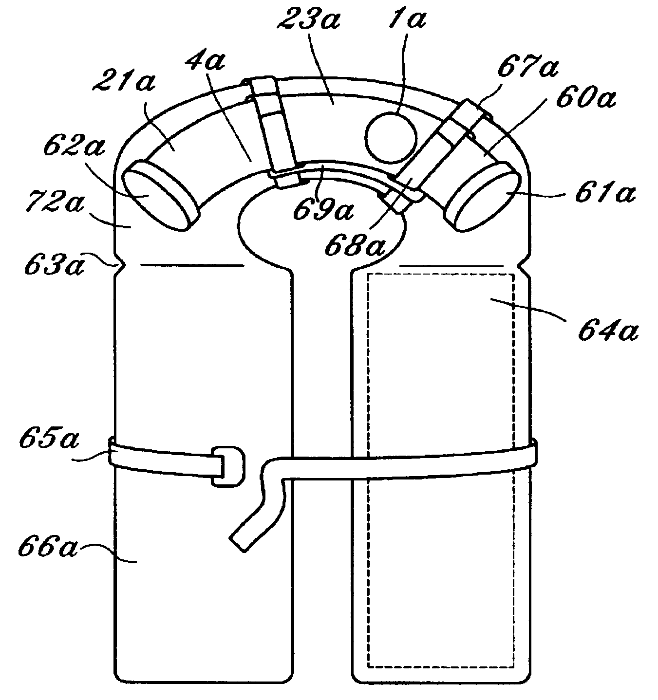 Combined ballast and signalling device for a personal flotation device