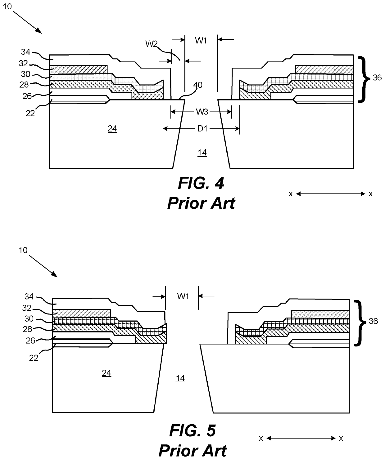 Deep reactive ion etching process for fluid ejection heads
