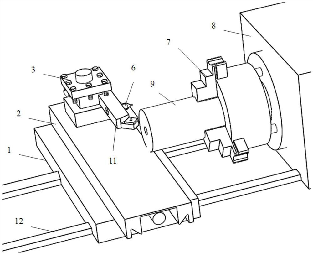 Tool for turning and drilling center hole, numerical control lathe and machining process