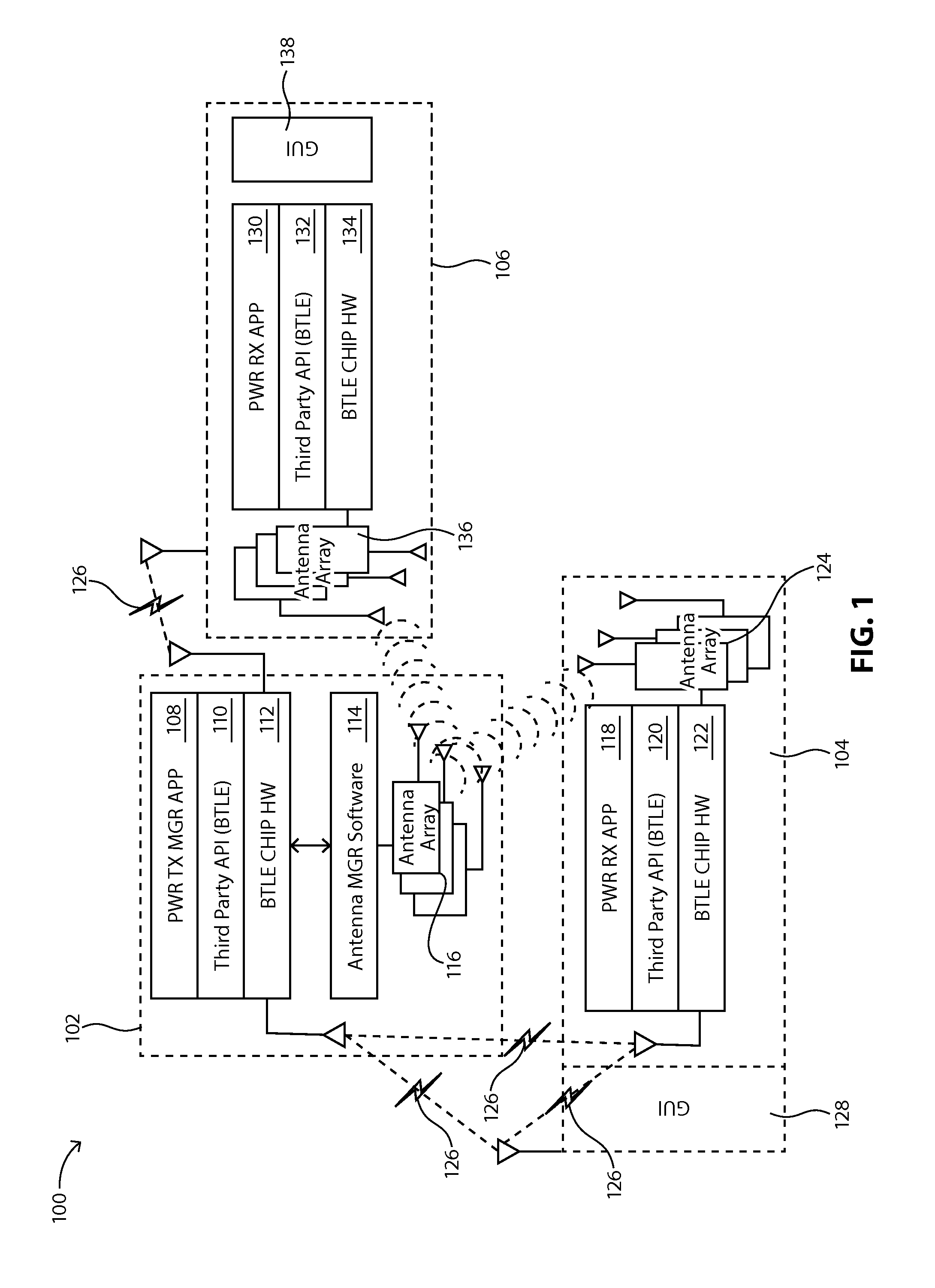 Systems and methods for wireless transmission of power