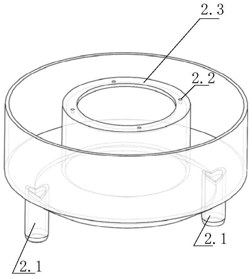 A device for measuring liquid phase distribution characteristics in a self-priming Venturi scrubber