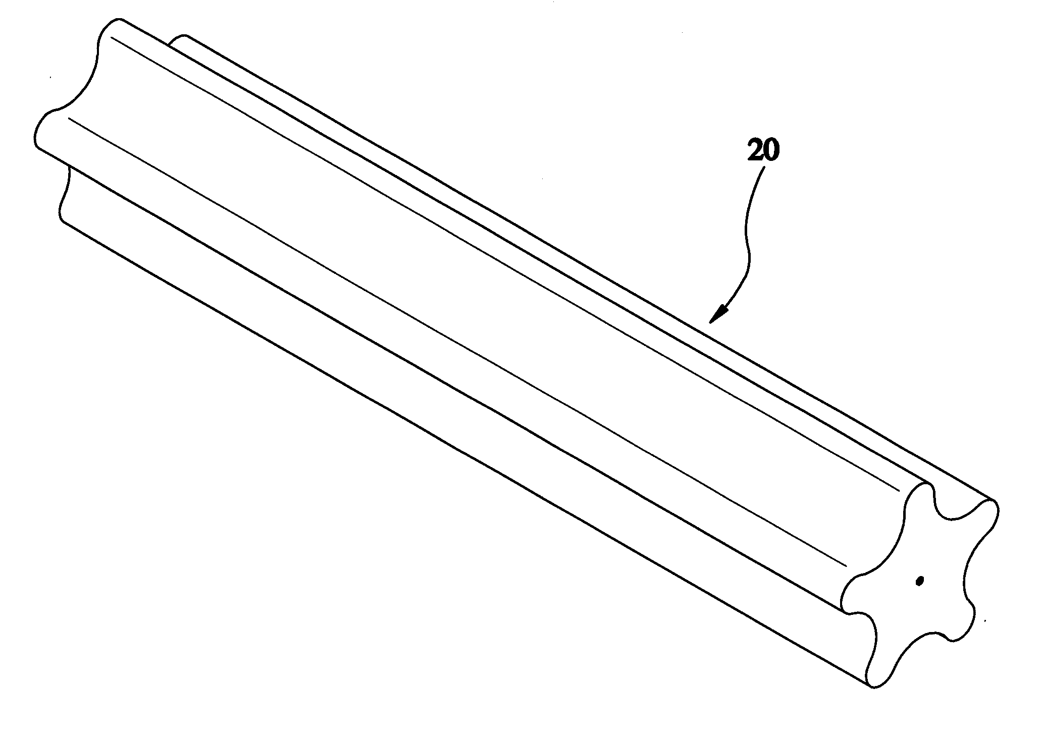 Inflatable gymnastic auxiliary apparatus