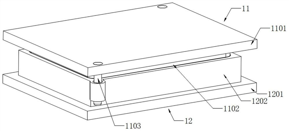 High-efficiency production mold and production method of high imitation wood barbecue tray