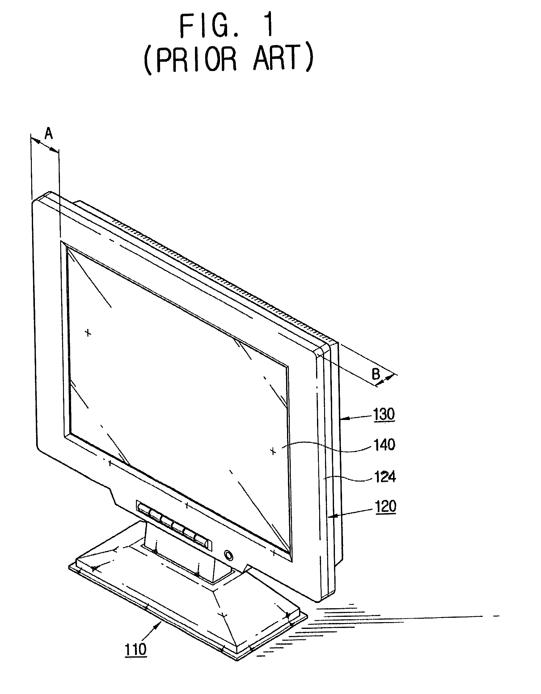 Thin display apparatus