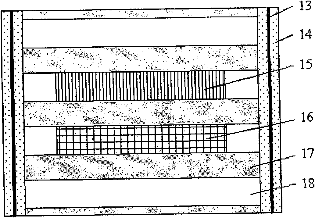 Method for measuring surface deformation under action of metal interconnection line force/electricity coupling