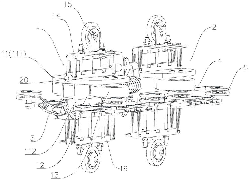 A pipeline robot for wire delivery