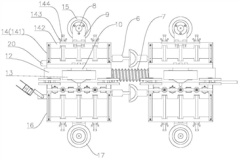 A pipeline robot for wire delivery