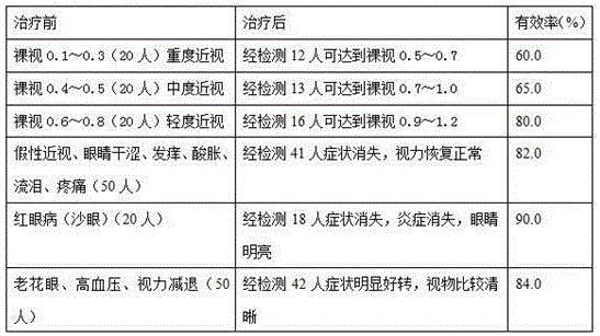 External traditional Chinese medicine composition for eye health and preparation method of external traditional Chinese medicine composition