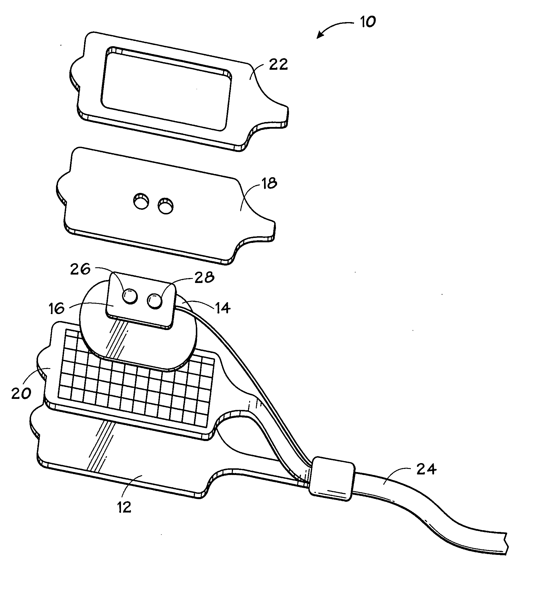 Method and system for monitoring intracranial pressure