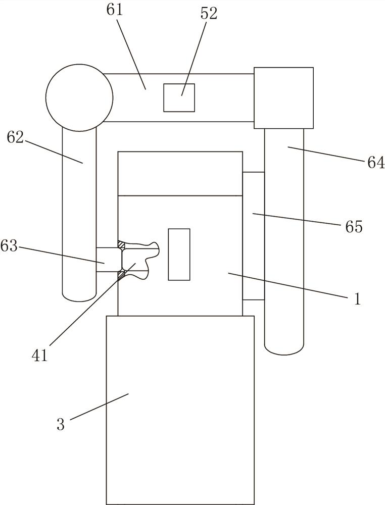 High security car water cup structure