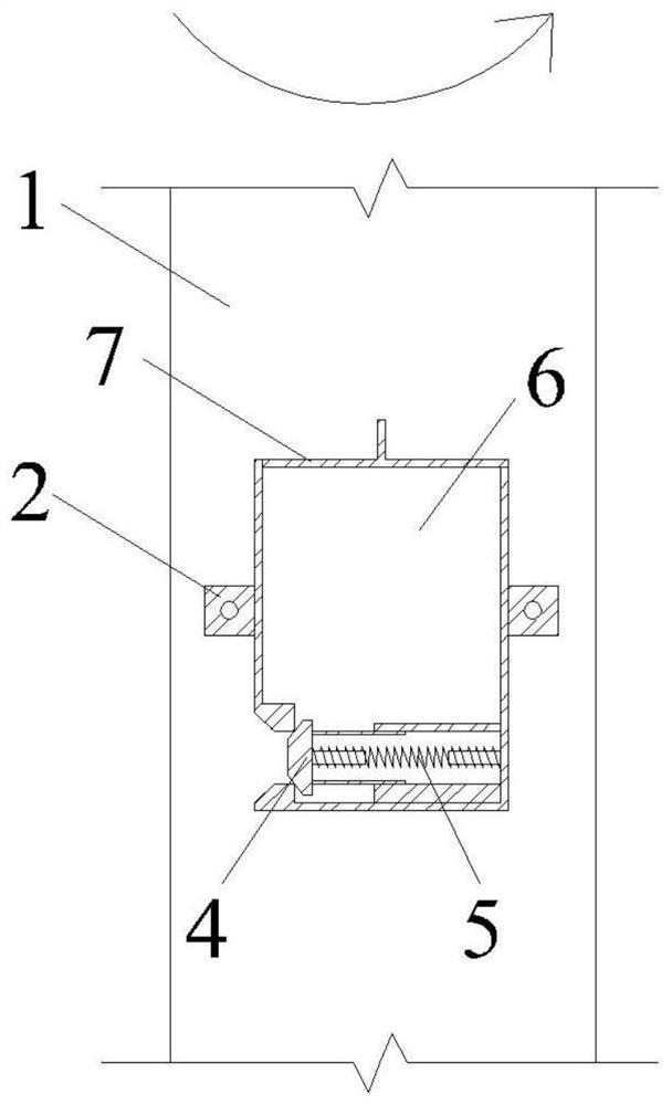 Automatic sampling device and method for cement-soil mixing pile slurry
