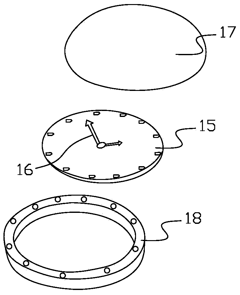 Analog watch and auxiliary time calibration method thereof